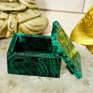 Malachite Trinket Box
